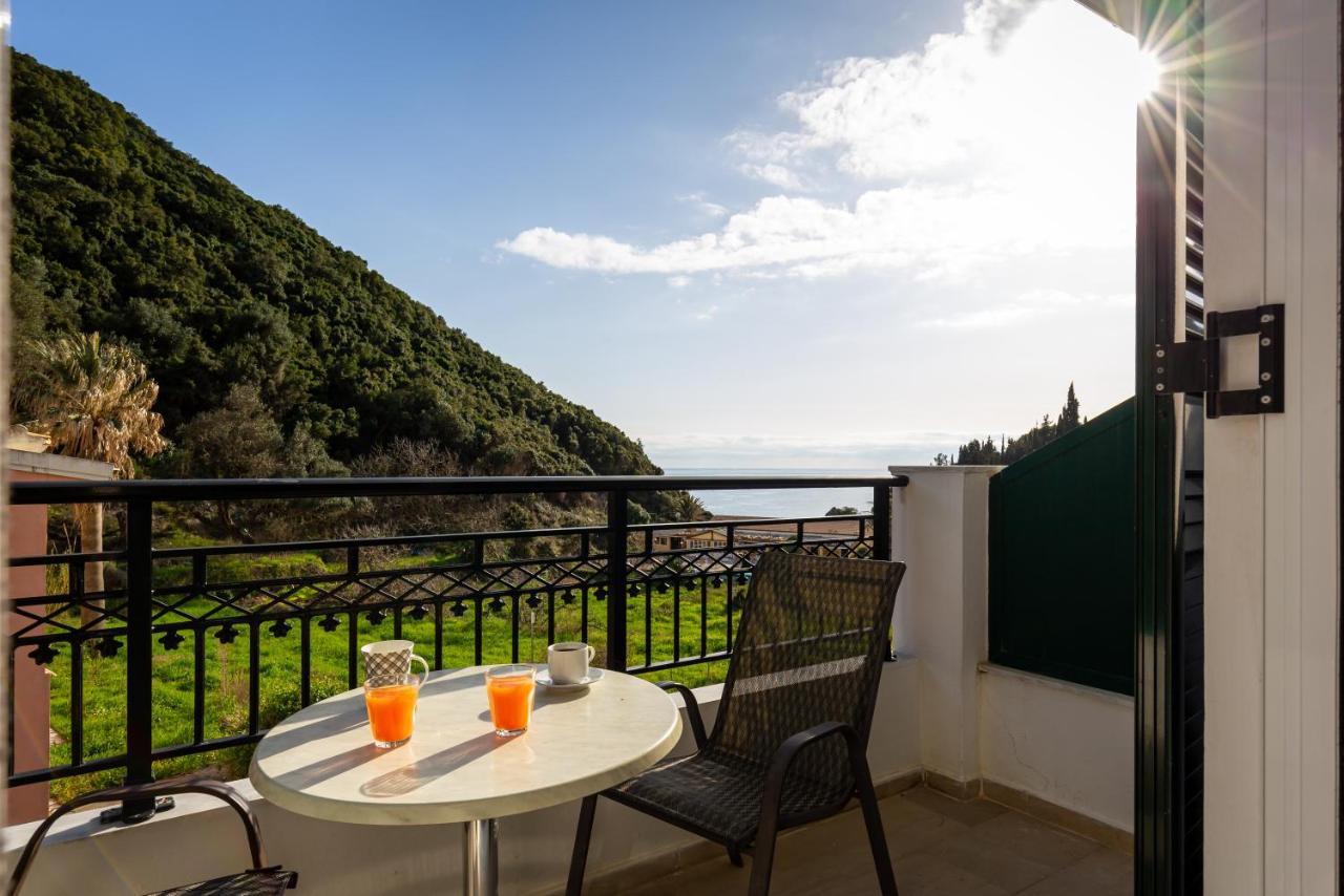 Sea View Daire Paleokastritsa Dış mekan fotoğraf